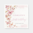 Recherche de papillons roses serviettes Pour enfants