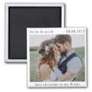 Search for christmas wedding magnets elegant