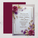 Search for deep pink rose invitations Roses