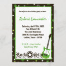 Search for rock star invitations Punk