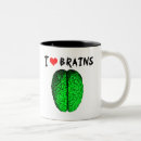 Search for zombie brains mugs Humour