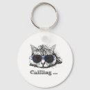 Search for drawing of a cat keychains Funny