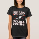 Search for scuba diving womens tshirts Red