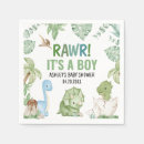 Search for dinosaurs napkins Cute