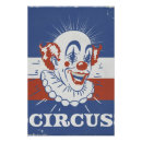 Recherche de vintage cirque posters Clown