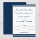 Search for preppy wedding invitations Navy blue
