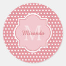 Search for pink and white polka dots stickers Polka dot pattern