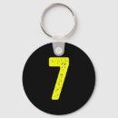 Search for number 7 keychains Funny number 67