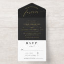 Search for black and gold retirement invitations Classic