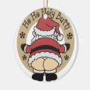 Search for butt ornaments Santa
