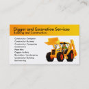Recherche de de terrassement cartes visite Entrepreneur