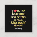 Search for for girlfriend business cards Funny