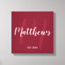 Search for family name canvas prints Modern