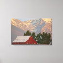 Search for mountain range canvas prints Tree