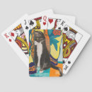 Search for orange cat playing cards Blue