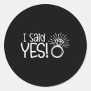 Search for i said yes stickers Fiance