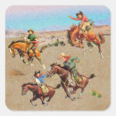 Search for vintage cowboy stickers Horse