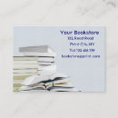 Search for bookstore business cards Bookshop