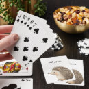 Search for cute hedgehogs playing cards Animals
