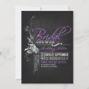 Search for chalk board bridal shower invitations Modern