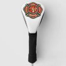 Search for fire fighter golf equipment Maltese cross