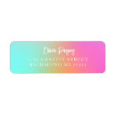 Search for ombre return address labels Script