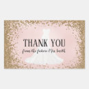 Recherche de robe de mariée autocollants Merci