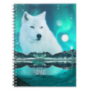 Search for wolf notebooks Northern lights