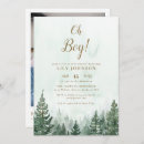 Recherche de pine tree baby shower invitations Sapin