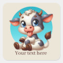Search for cute cow stickers Country