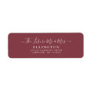 Search for future mr and mrs return address labels Calligraphy