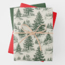 Search for christmas red and green wrapping paper Mid century