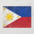 Recherche de drapeau des philippines cartes postales Travel