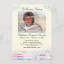 Search for memorial notices invitations Death