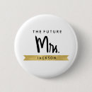 Search for unique bachelorette buttons Bride to be