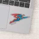 Search for superman flying stickers Superman classic logo