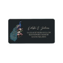 Search for bird feather return address labels Elegant