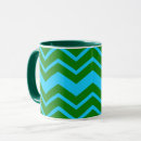 Search for blue chevron mugs Green