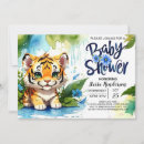 Search for cute baby tiger cub invitations Safari