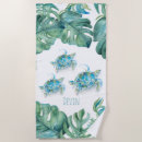 Recherche de palmier tropical serviettes de plage Été