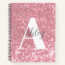 Search for pink sparkle notebooks Rose gold pink