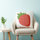Recherche de fraises coussins Été