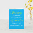Search for your friendship is a blessing cards Gratitude