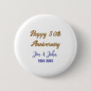 Search for anniversary buttons Happy 30th anniversary
