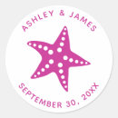 Search for round starfish stickers Ocean