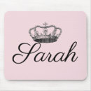 Recherche de couronne vintage tapis souris Rose