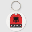 Search for albanian keychains Albania flag