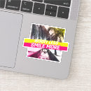 Search for smile more stickers Quote