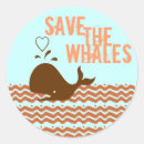 Search for save the whale stickers Environment