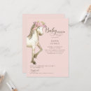 Search for pony baby shower invitations Cute
